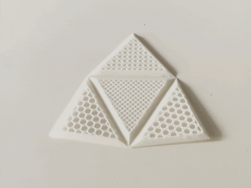 Modular Infill Pyramid – Multi-Pattern Geometric Design