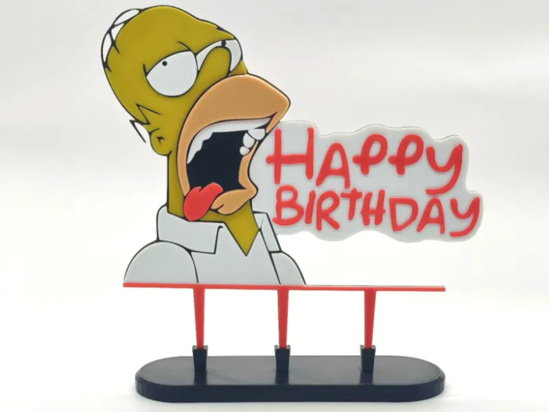 Homer Cake Topper