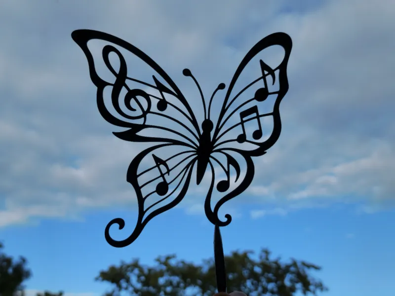 Musical Butterfly Wall Art A1