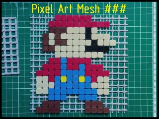 Pixel art Mesh
