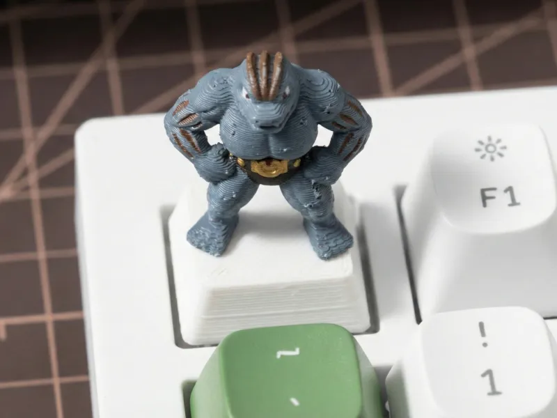 Machamp – Tecla de Teclado Mecânico Pokémon