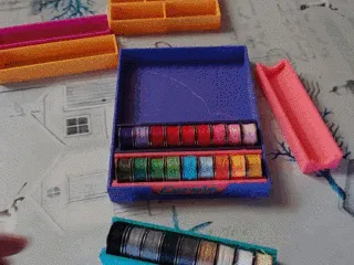 Organizer for sewing
