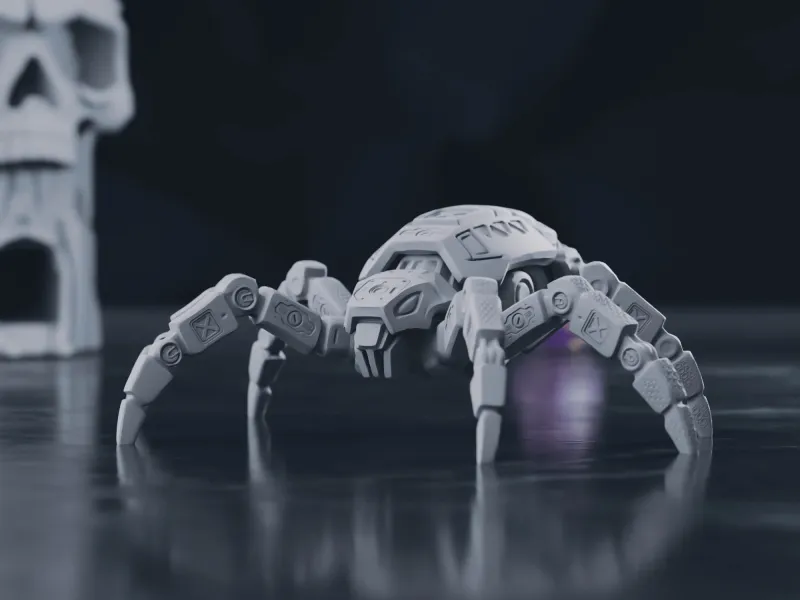 Mecha Spider Bot