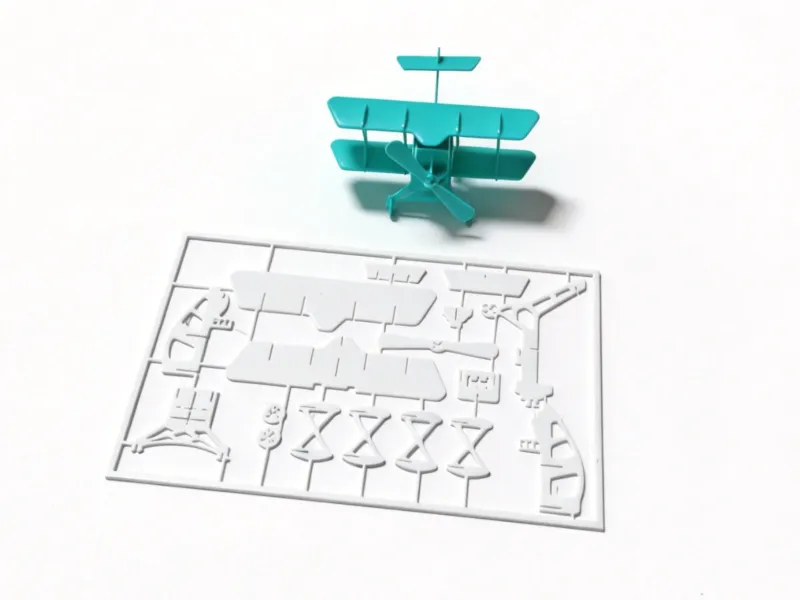 Assembly Toy Airplane - Card Version