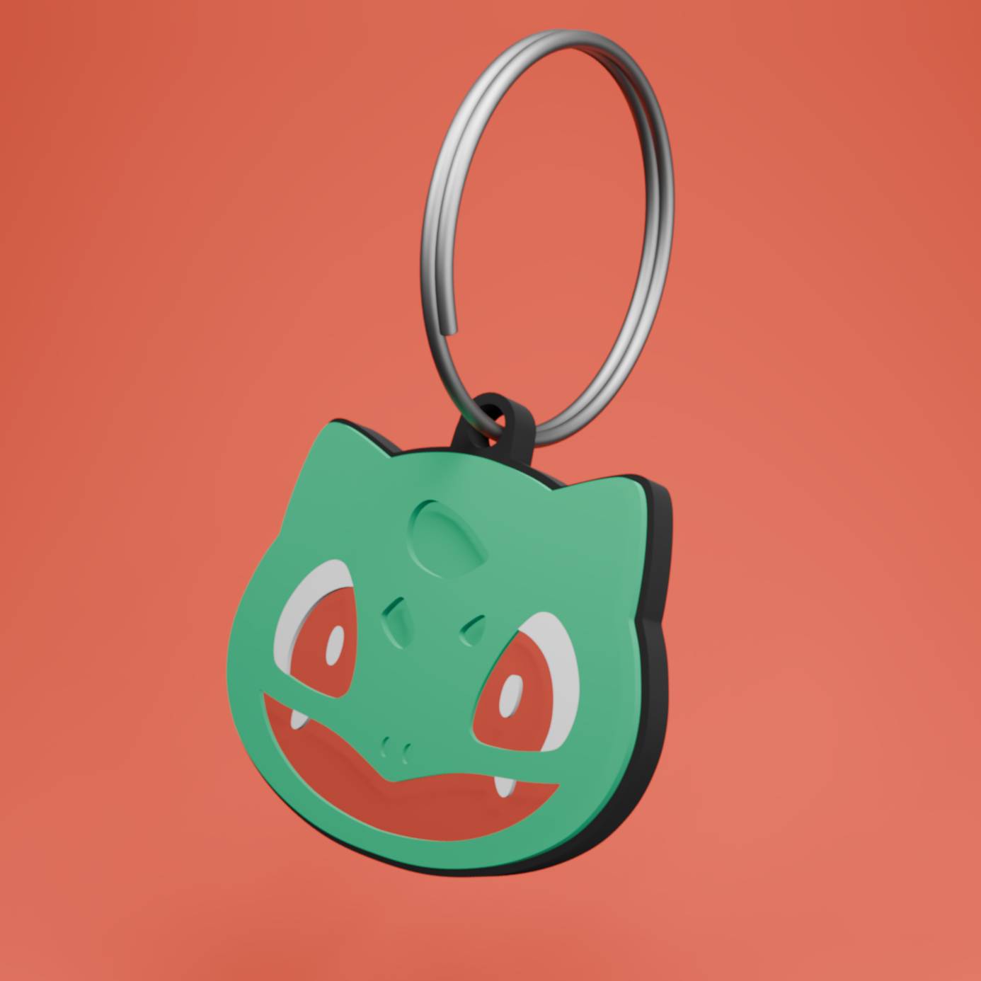 Fichier pour Imprimante 3D | Fichier 3MF | Bulbasaur | Pokemon Keychain ...
