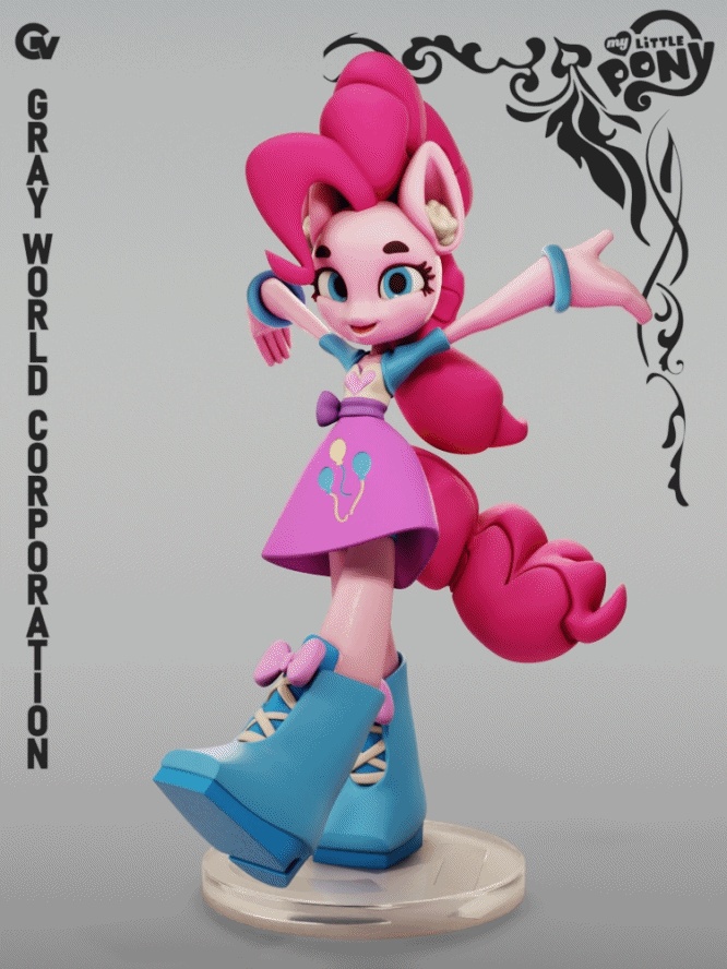 Pinkie Pie "Chibi" | My Little Pony