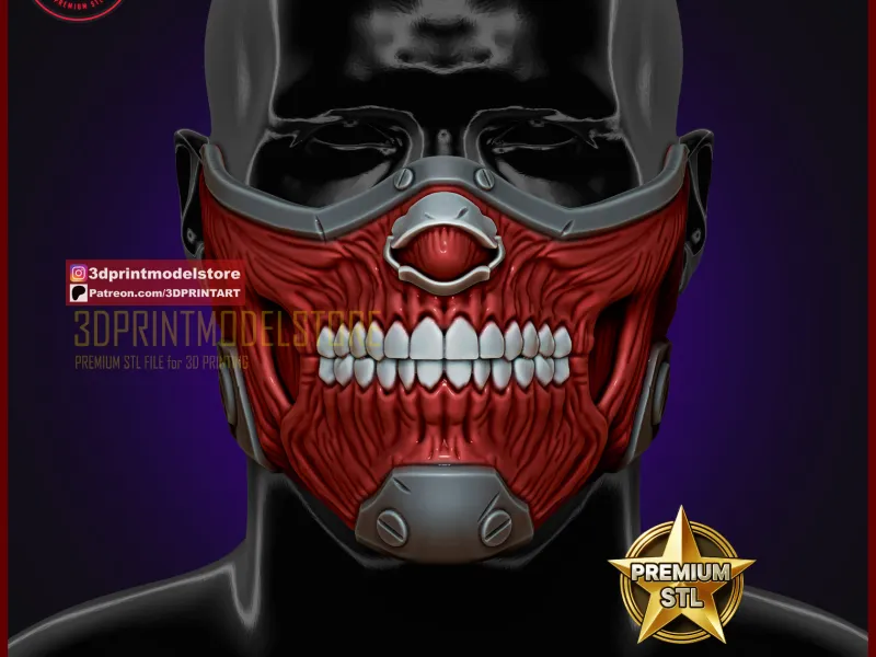 Herodohero En Mask - Anime Cosplay Helmet - Halloween Props