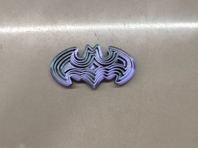 🦇 Klasik Dokunmatik BATMAN Oval Fidget