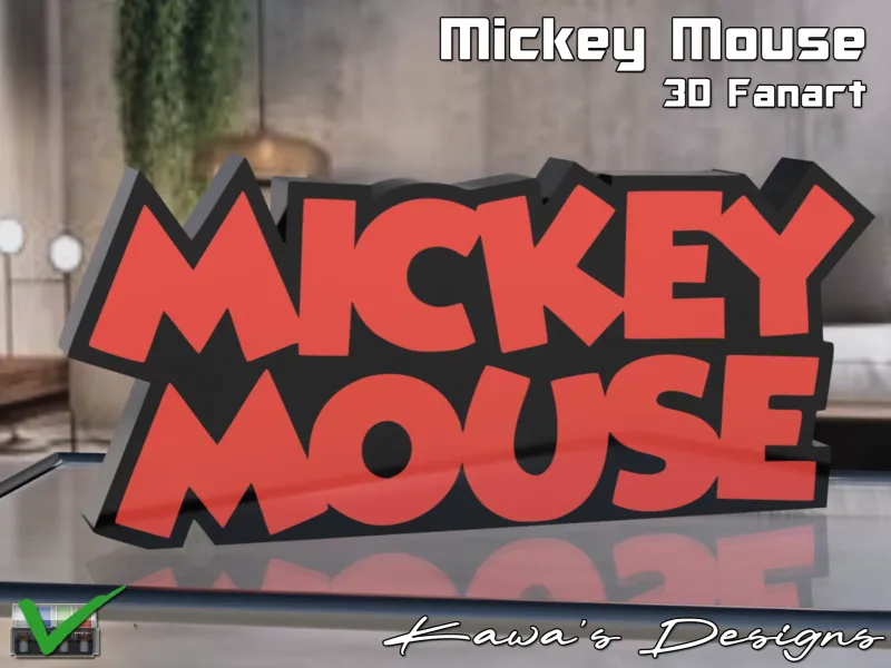 Mickey Mouse 3D FanArtları