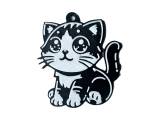 Cute cat keychain-0