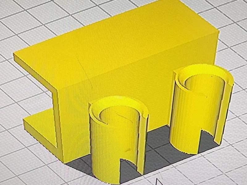 supporto per cavi con incastro da 20 mm