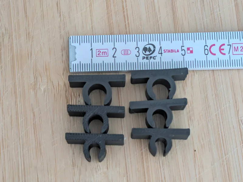 Desk Cable Clips, set of 6 ENG/GER