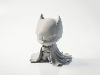 Chibi Batman Figurine Cute Superhero 3D Printable