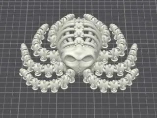 Articulated Skeleton Octopus