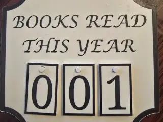 Wall Mountable Book Counter