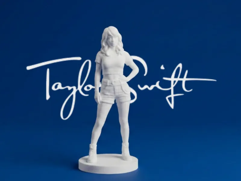 Taylor Swift Inspired Figurine – Pop Star Style