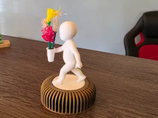 Child with flowers