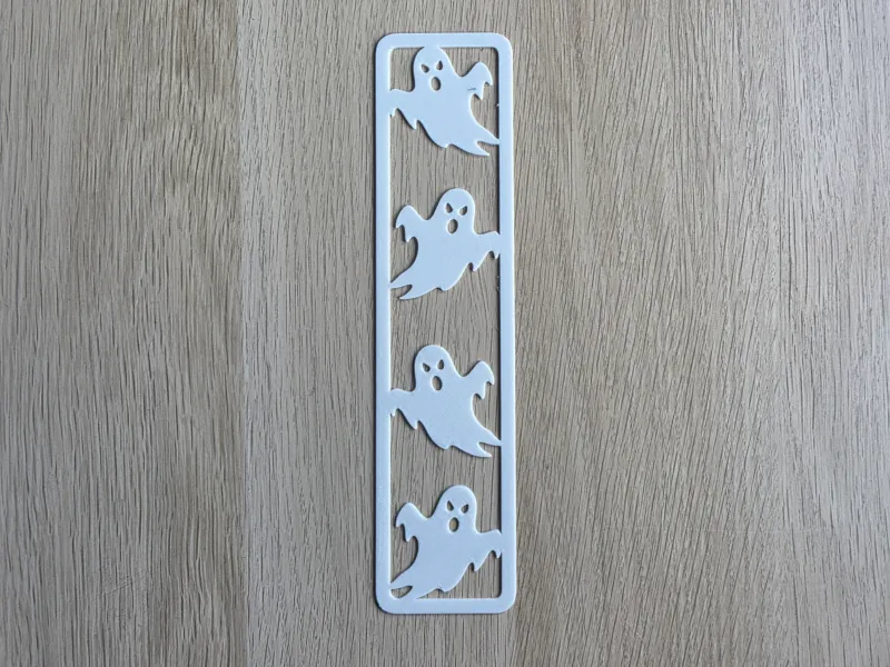 Multiple Ghosts Silhouette Bookmark