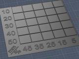 Ironing test plate Multiple layer heights + settings-0