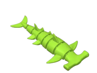 Articulated Hammerhead Shark Toy - Fun Gift Ideas