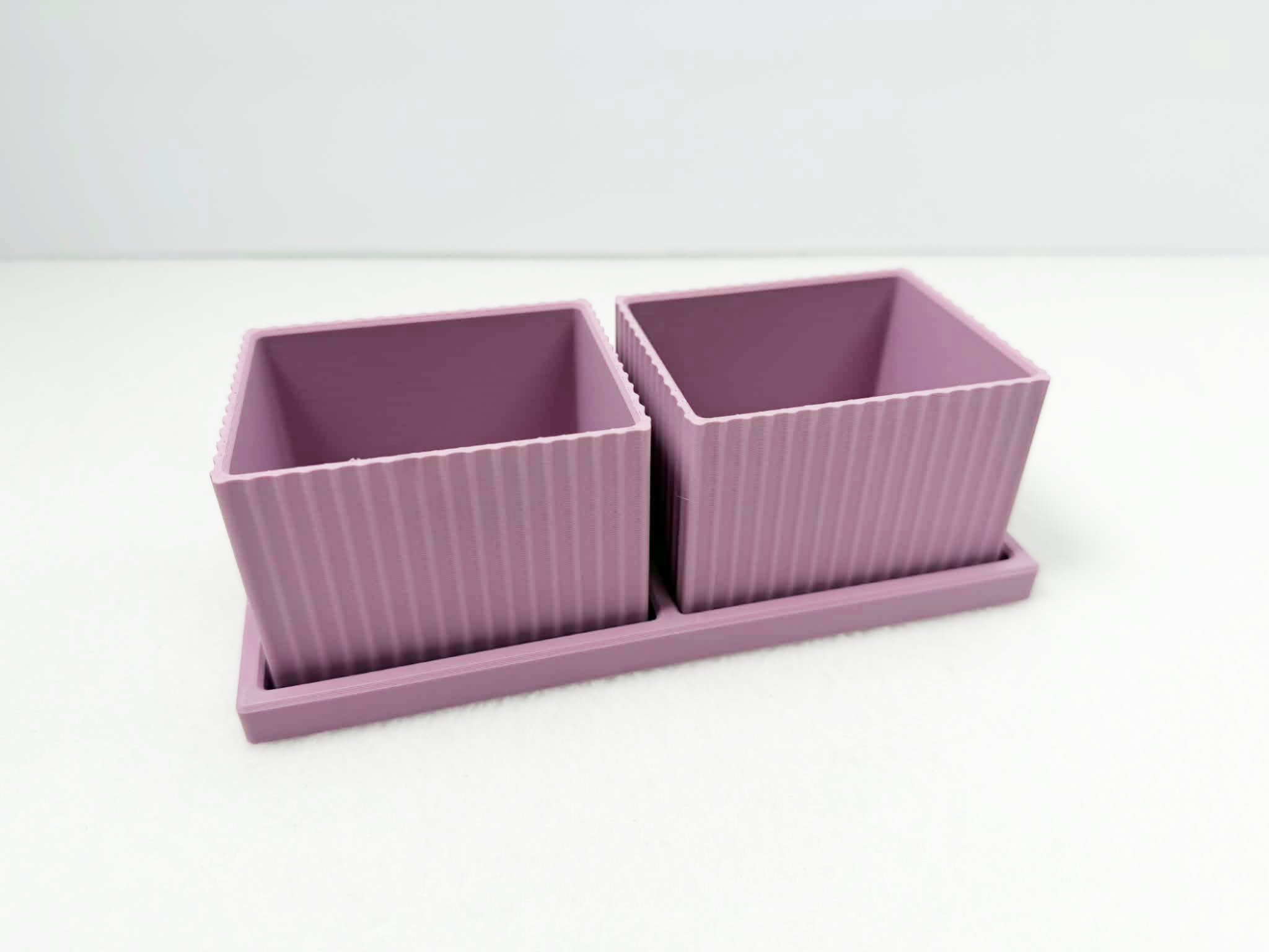 3D Printer Files | 3MF File | Double Window Planter