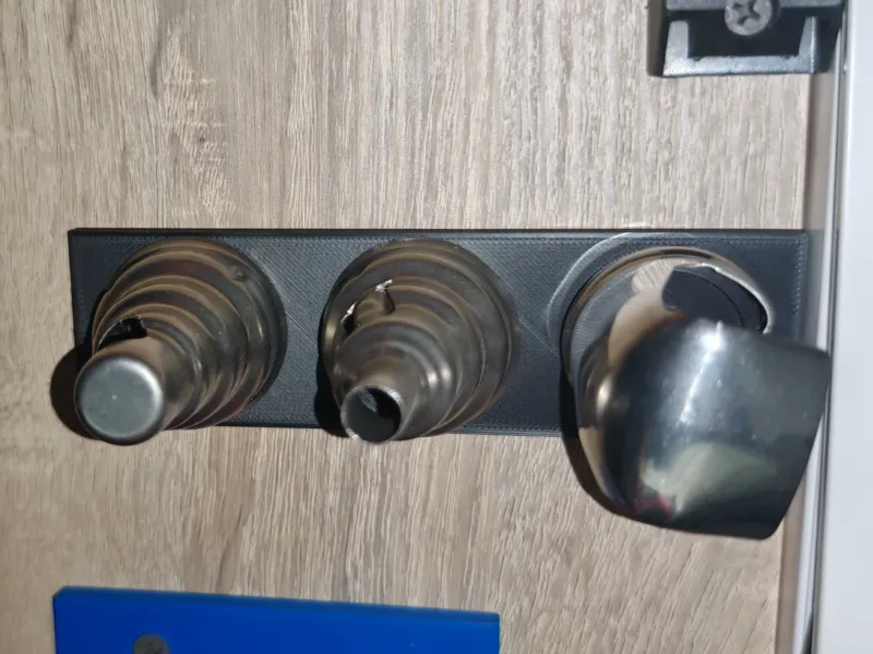 Suporte para Bicos de Pistola de Ar Quente e Termopistola (34mm, 3 compartimentos)