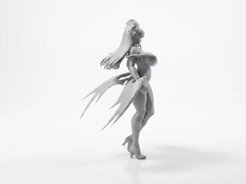 Demon Girl Figurine Fantasy Character 3D Printable
