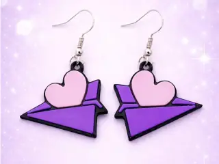 Love Flight Earrings - Valentine's Day