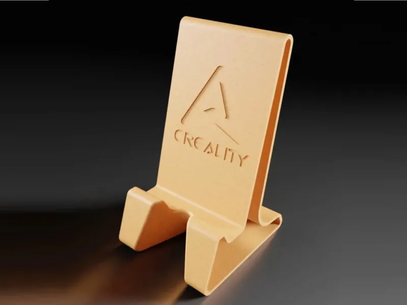 Phone holder stand with Creality logo | phone stand
