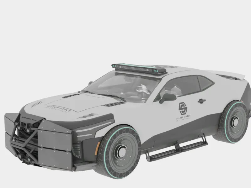 2016 Chevrolet Camaro – Ultra Realistic Fully Rigged 3D Mode