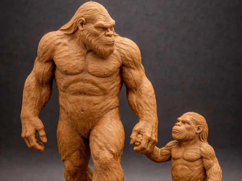Bigfood - Sasquatch - Yeti Baba ve Oğul
