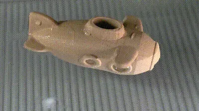 【浴缸玩具】可以在水中自由控制浮潜的Q版潜水艇，1小时打印