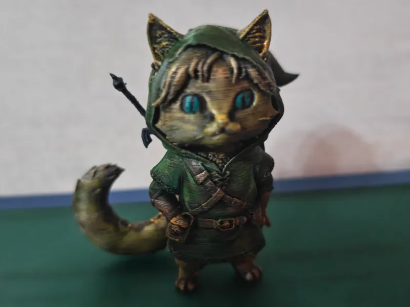 Kitty Link - La Leyenda de Zelda