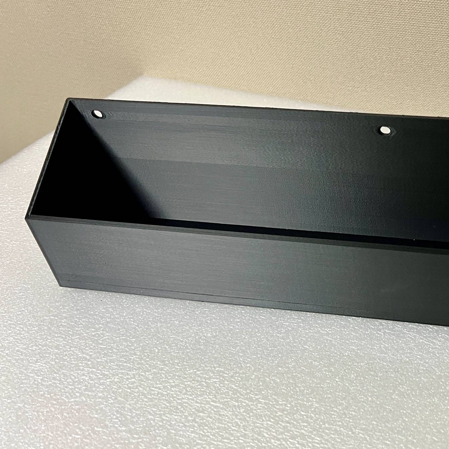 Home print settings: Paint bottle shelf wall mount.3mf