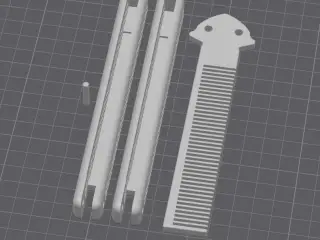 butterfly comb