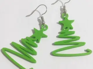 Christmas Whimsical Tree - Earrings