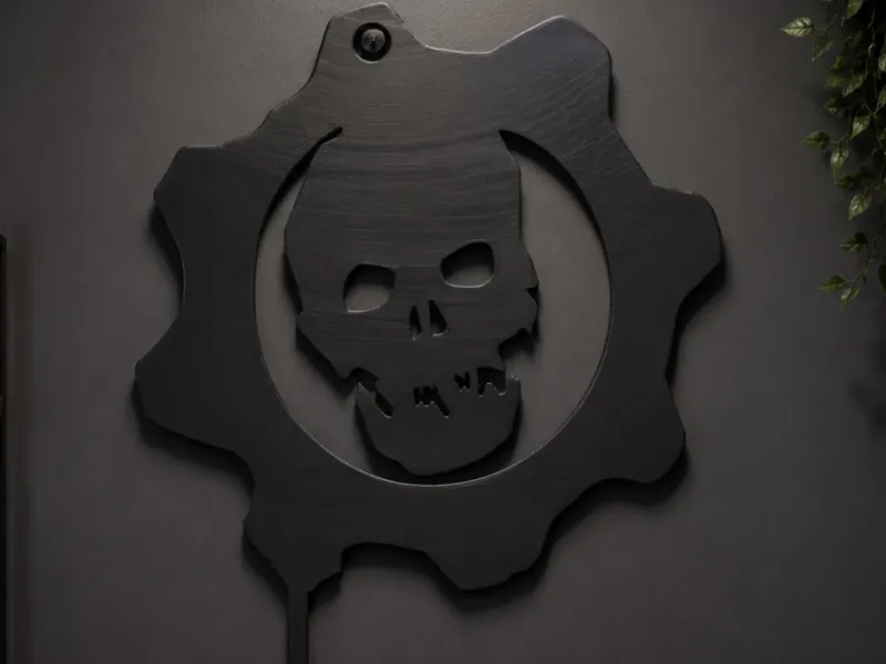 Логотип E-Day из Gears of War - Настенный декор для дома