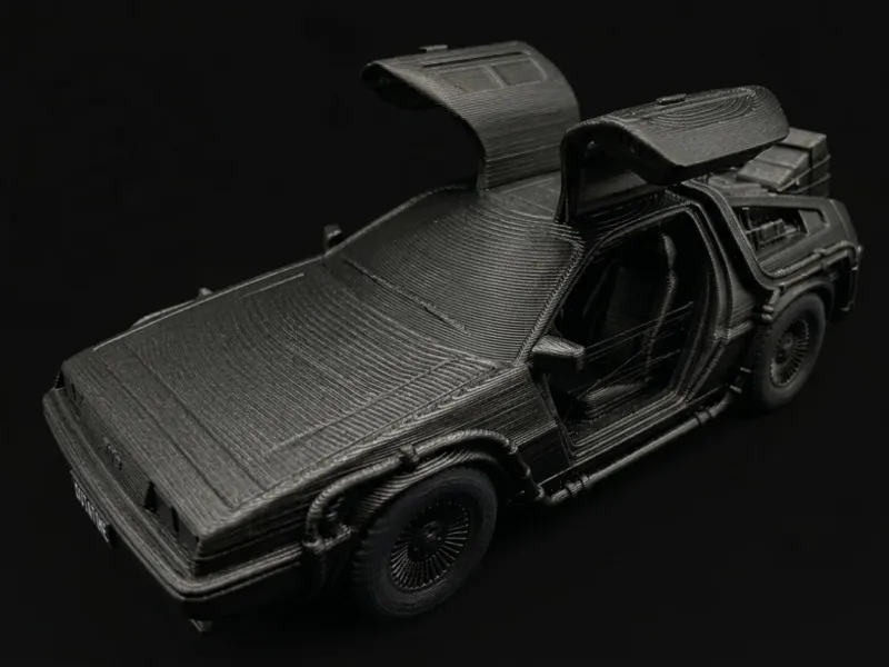 coche delorean de regreso al futuro
