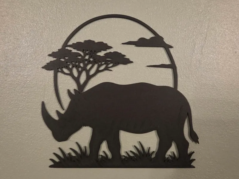 Décoration murale - Rhino