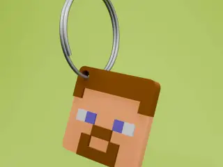 Steve | Minecraft Keychain Series