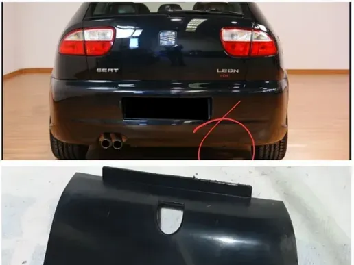 SEAT Leon 1M FR Rear Towing Eye Cover