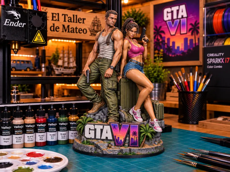 Dúo de Acción GTA VI – El Taller de Mateo