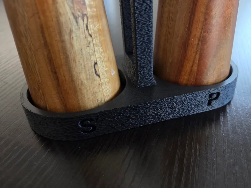 Salt & Pepper Grinder Caddy – Dual Holder