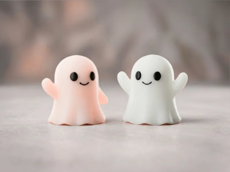 Halloween-Geister-Ornament 2 Modelle