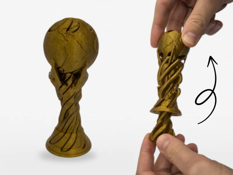 Spiral World Cup Fidget
