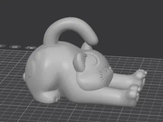 Cat phone stand