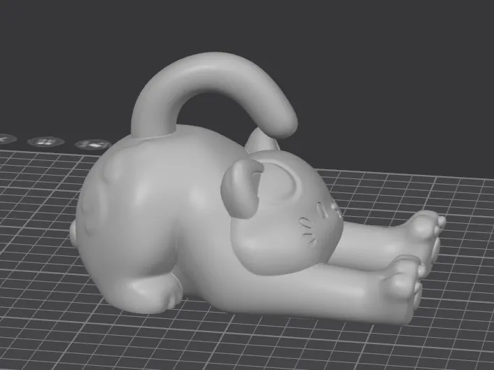 Cat phone stand