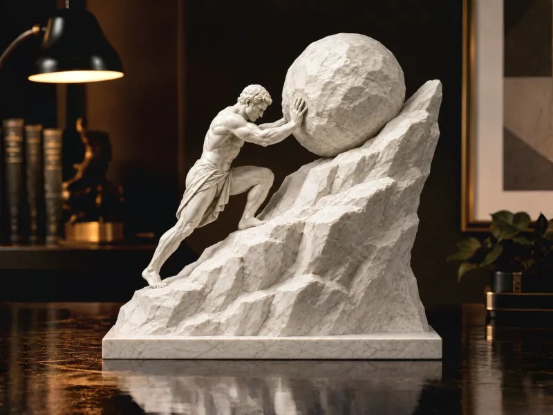 The Ascent - A Motivational Sculpture