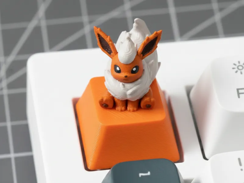 Flareon – Pokémon Mechanisch Toetsenbord Keycap