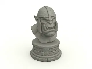 Orc bust